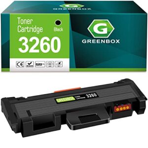 greenbox remanufactured 106r02777 toner cartridge replacement for xerox phaser 3260 3260di 3260dni, workcentre 3215 3215ni 3225 3225dni toner bundle (3,000 pages high yield, 1 black)