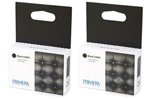 primera technology primera 53604 black ink cartridge 2-pack for bravo 4100 series,53604 2pk