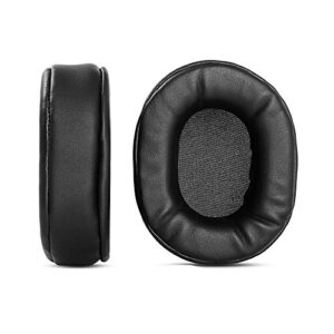 YDYBZB Protein Leather Ear Pads Memory Foam Cushion Earpads Pillow Replacement Compatible with Telex Echelon 25XT Stratus 30XT 50D Pilot Headphones