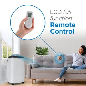 Commericial Cool CPT10WB Remote Control Portable Air Conditioner, 14000 BTU, White