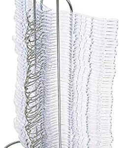 Chrome Plated Metal Hanger Stacker Holds 50-70 Hangers, Organize Wood, Metal and Plastic Adult Size Hangers for Pants and Shirts (Quantity 1) (1)