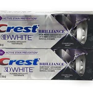 Crest 3D White Brilliance Charcoal Toothpaste