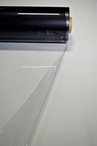 usa fabric store clear marine vinyl 12 gauge double clear polished poarch enclosure 54" w by yard