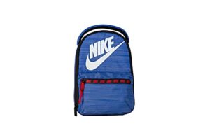 nike futura space insulated lunch bag - royal/red, one size