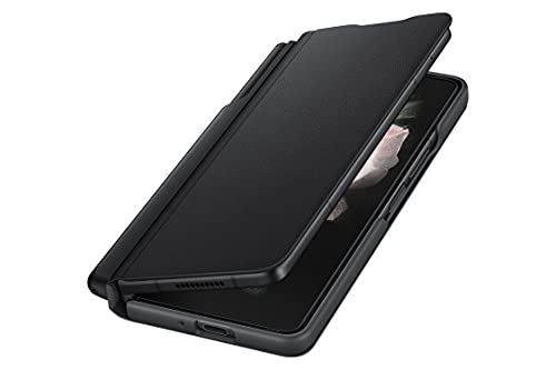 SAMSUNG Galaxy Z Fold 3 Phone Case with S Pen, Protective Cover, Heavy Duty, Shockproof Smartphone Protector, US Version, Black,EF-FF92PCBEGUS