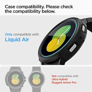 Spigen Tempered Glass Screen Protector [GlasTR EZ FIT] designed for Galaxy Watch 5 (44mm) / Galaxy Watch 4 (44mm) - 2 Pack