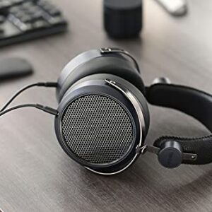 DROP + HIFIMAN HE-X4 Planar Magnetic Over-Ear & Open-Back Headphones with Detachable Cables, High Sensitivity, Easy to Drive, Midnight-Blue