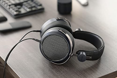 DROP + HIFIMAN HE-X4 Planar Magnetic Over-Ear & Open-Back Headphones with Detachable Cables, High Sensitivity, Easy to Drive, Midnight-Blue