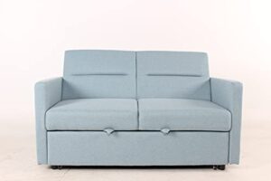 gurlleu sf6002-light sofabed, light blue