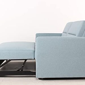 GURLLEU SF6002-LIGHT Sofabed, Light Blue