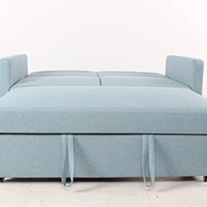GURLLEU SF6002-LIGHT Sofabed, Light Blue