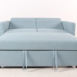 GURLLEU SF6002-LIGHT Sofabed, Light Blue