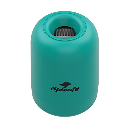 Sploofy PRO - Personal Smoke Air filter - With Replaceable Cartridge - Trap Smoke and Odor - up to 500 uses (Aqua Pro)