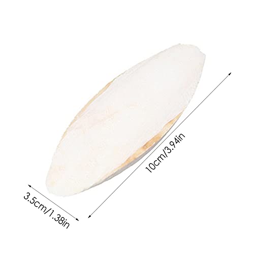 Parrot Chew Toy - Bird Cuttlebone Toys Natural Cuddle Bone Chewing Cuttlefish Bone Calcium Chewing Molar Parrot Trimming Toy for Conures Parakeets Cockatiel Macaw