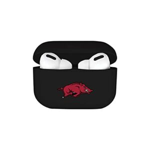 otm essentials officially licensed university of arkansas - fayetteville razorbacks earbuds case - black - compatible with airpods pro