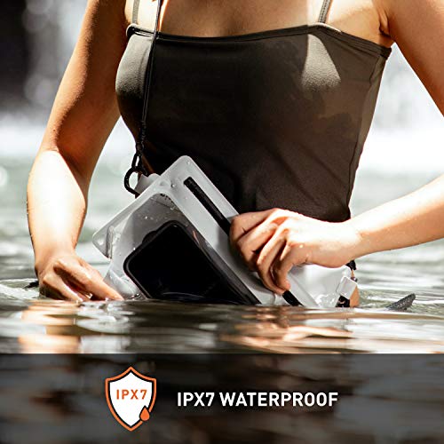 bitplay AquaSeal Waterproof Bag in Sand - Dry Bag/Sacoche/Phone Pouch with Adjustable Strap for Phone and Valuables