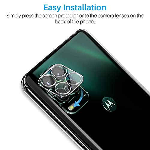 LK [4 Pack] 2 Pack Moto G Stylus 5G Screen Protector + 2 Pack Camera Lens Protector, Tempered Glass Screen Protector for Moto G Stylus 5G Only, Case Friendly, Easy Installation, HD Clarity