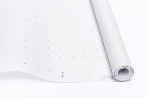 Pattern Paper for Fashion Design - 45 inches x 10 Yards, Alpha Numeric Dotted Marking Paper - Made in The USA