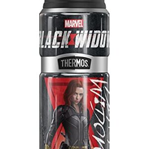 MARVEL - Black Widow THERMOS STAINLESS KING Stainless Steel Drink Bottle, Vacuum insulated & Double Wall, 24oz