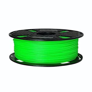 PLA Max PLA + Fluo Green PLA Filament 1.75 mm 3D Printer Filament 1KG 2.2LBS Spool 3D Printing Material Stronger Than Normal PLA Pro Plus Filament CC3D Bright Fluorescent Green Color