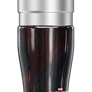 THERMOS MARVEL - Black Widow STAINLESS KING Stainless Steel Travel Tumbler, Vacuum insulated & Double Wall, 16oz