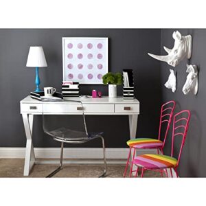 Realspace® Keri 48"W Writing Desk, White