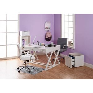 Realspace® Keri 48"W Writing Desk, White