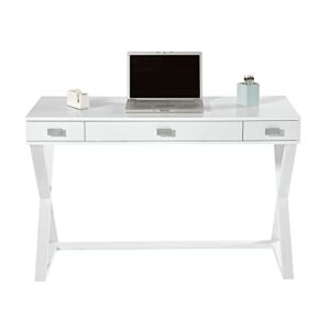 Realspace® Keri 48"W Writing Desk, White