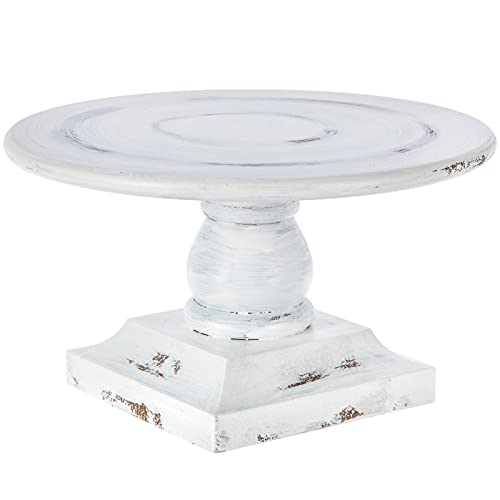 Hobby Lobby Sunny Side Up Bakery Whitewash Wood Cake Stand Perfect for Weddings