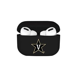 otm essentials officially licensed vanderbilt university commodores earbuds case - black - compatible with airpods pro