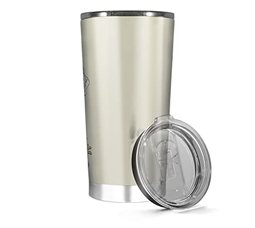 Tumbler Stainless Steel Insulated 20 30 Oz Alan-a-dale Hot Rooster Tea Wine Oo-de-lally Cold Golly Coffee What Iced A Day Tattoo Watercolor Painting Robin Hood Funny Travel Cups Mugs Men Women, White