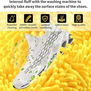 Shoes Laundry Bag Shoe Wash Bag For Washing Machine With Premium Zipper Durable Laundry Bag For Shoes -Sneaker Shoe Cleaner Kit Include Pair of Adjustable Shoe Trees Perfect For Canvas/Sneak