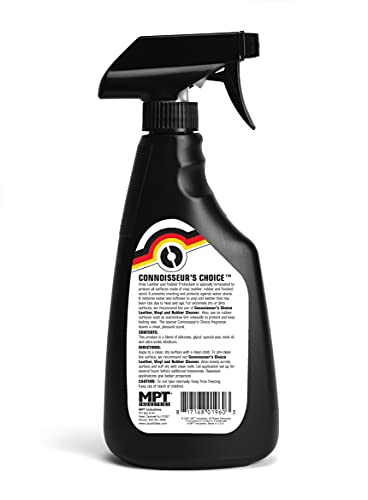 Connoisseur's Choice - Leather, Vinyl & Rubber Protectant with Mink Oil, 16 oz.