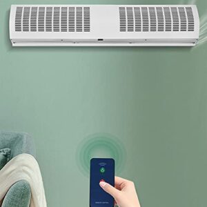 Lamps Air Curtain, dust-Proof, Low Energy Consumption, Anti-Cold and hot air Loss, Comes with Blue Light Remote Control, a Variety of Sizes for You to Choose (Size : 600mm)