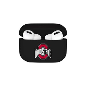 otm essentials officially licensed ohio state university buckeyes earbuds case - black - compatible with airpods pro