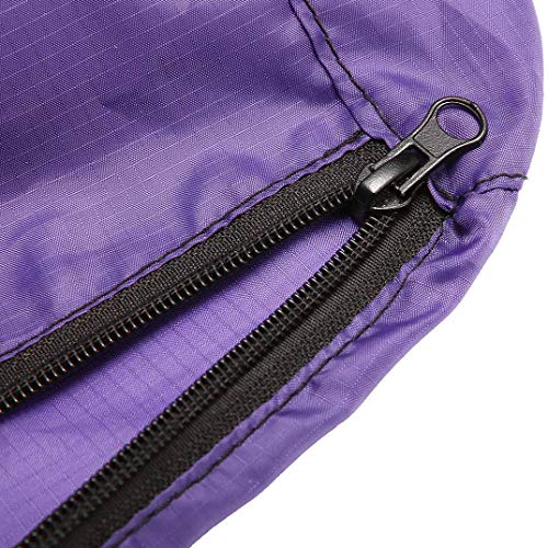 Padyrytu Hay Bale Storage Bag, 420D Large Tote Hay Bale Carry Bag, Foldable Portable Horse and Livestock Hay Bale Bags with Zipper Waterproof, Fits for Tree Storage (45''x 14'' x 23'') Purple