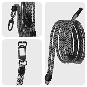 Spigen Universal Adjustable Crossbody Strap Phone Lanyard - Black