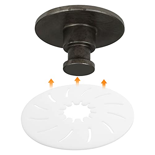 Ximoon 5th Wheel Hitch Lube Plate 16722, Perfect Diameter of 12-Inch