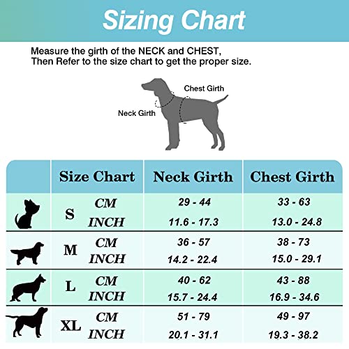 Funfox Medium Dog Harness No Pull, Adjustable Dog Vest for Easy Walking, Breathable Oxford Material, Reflective Strips with Metal Front Clip for Control for Small Puppy Black