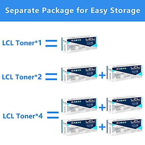 LCL Compatible Toner Cartridge Replacement for Konica Minolta TN514Y TN-514Y TN514 TN-514 A9E8230 High Yield Bizhub C458 Bizhub C558 Bizhub C658 (1-Pack Yellow)