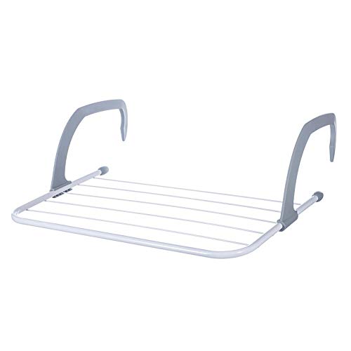 N/NY N/NYMulti-Purpose Clothes Rack Indoor and Outdoor Clothes Rack Creative Household Goods Folding Rack White