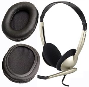 v-mota earpads compatible with koss cs100 cs80 cs95 cs90 cs100-usb headphones,replacement leather cushions repair parts (1 pair)