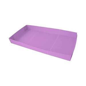 midlee guinea pig corrugated plastic cage linter- 47" x 24"-purple