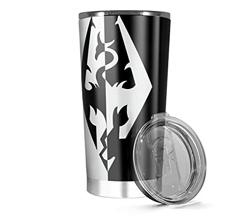 Stainless Steel Insulated Tumbler 20oz 30oz The Coffee Elder Hot Scrolls Wine Emblem Tea 04 Iced Cold Funny Travel Cups Mugs For Men Women