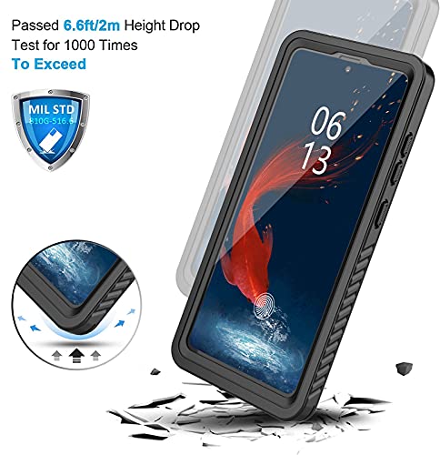 Oterkin for Samsung Galaxy S20 FE Case 5G,Galaxy S20 FE Waterproof Case with Screen Protector 360° Full Body Heavy Duty Protective IP68 Underwater Shockproof Case for Samsung Galaxy S20 FE 5G 6.5inch