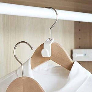 Hirundo Clothes Hanger Connector Hooks-12 Pcs