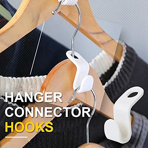 Hirundo Clothes Hanger Connector Hooks-12 Pcs