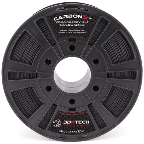 3DXTECH CarbonX Polypropylene+CF 1.75mm 750g 3D Printing Filament