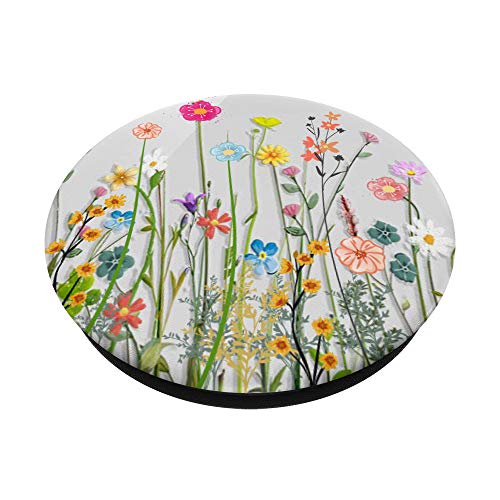 Flower Bouquet Floral Pattern PopSockets Swappable PopGrip