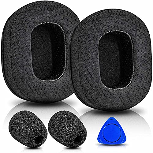 TRANSTEK Ear Pads Compatible with V2 / V2 Pro Gaming Headset I Memory Foam Replacement Ear Cushions (Mesh)